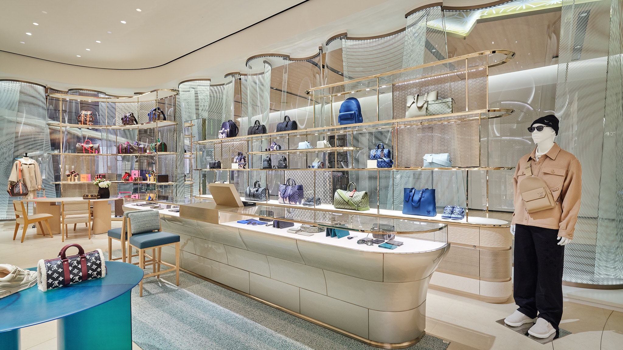 LOUIS VUITTON Kansai International Airport Store in Osaka, JAPAN