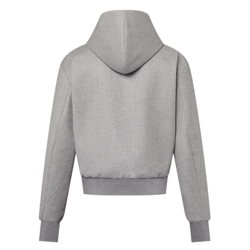 Tailored Technical Wool Hooded Blouson in Men's Ready-to-Wear Outerwear and Coats collections by Louis Vuitton (Product zoom)