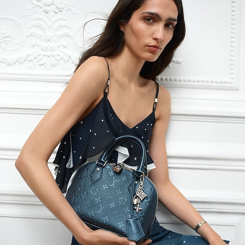 Alma BB Monogram Empreinte in Bags and Small Leather Goods's Women Bags LV Icons collections by Louis Vuitton (Product zoom)