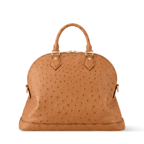 Alma MM Soft Autruche in Women's Handbags Exotic Leather Bags collections by Louis Vuitton (Product zoom)