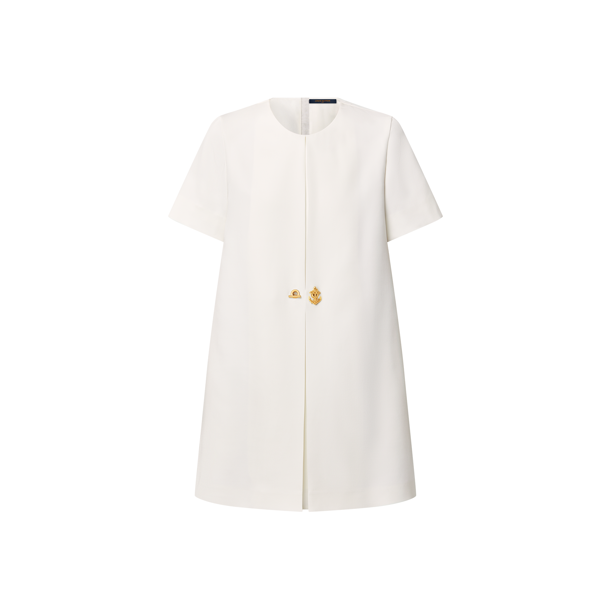 Anchor Button A-Line Dress   in Women