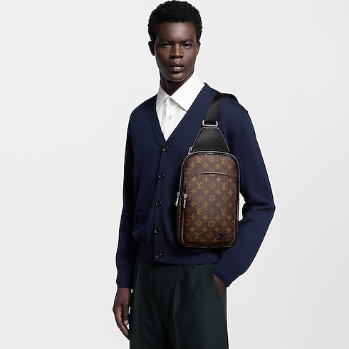 Avenue Slingbag Monogram Macassar Canvas in Men's Bags All Collections collections by Louis Vuitton (Product zoom)