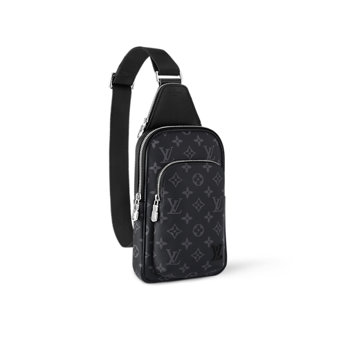Avenue Slingbag PM Monogram Eclipse in Men's Bags All Bags For Men collections by Louis Vuitton (Product zoom)