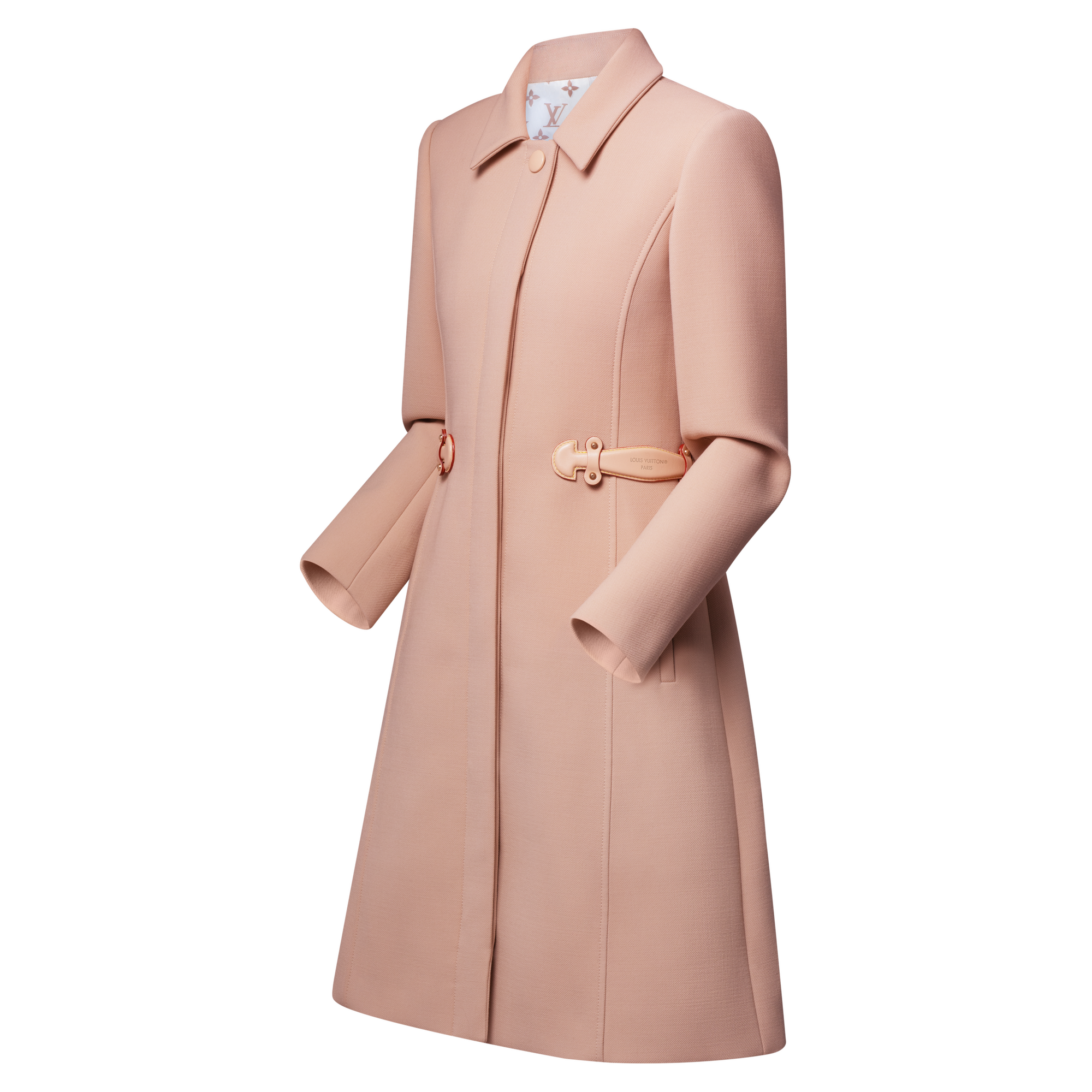 Belt Detail Coat  in Women
