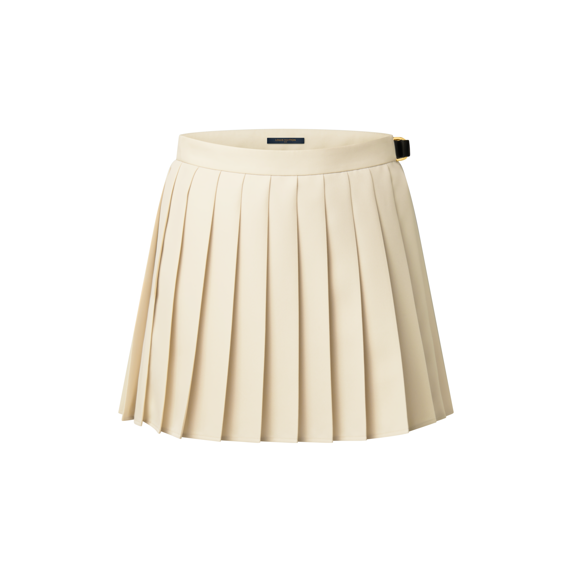 Belt Detail Pleated Mini Skirt  in Women