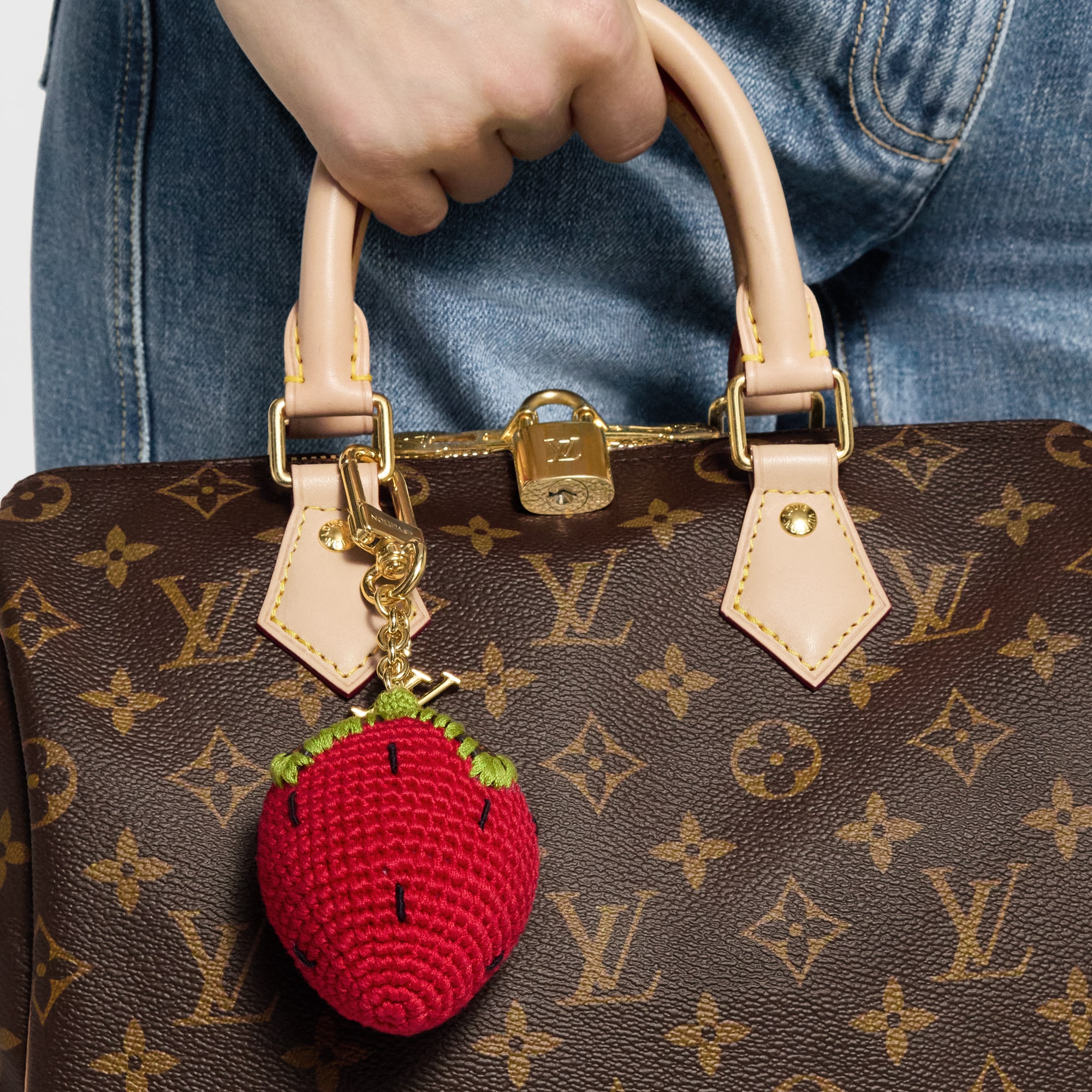 Berrylicious Crochet Bag Charm . in Women