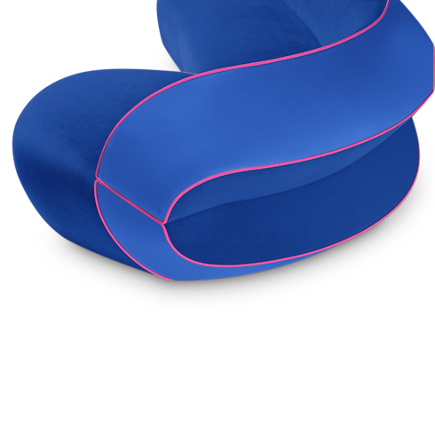 Binda Sofa By Raw Edges in Trunks, Travel and Home's Home and Art of Dining Furniture collections by Louis Vuitton (Product zoom)