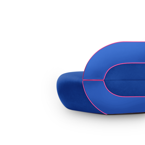 Binda Sofa By Raw Edges in Trunks, Travel and Home's Home and Art of Dining Furniture collections by Louis Vuitton (Product zoom)