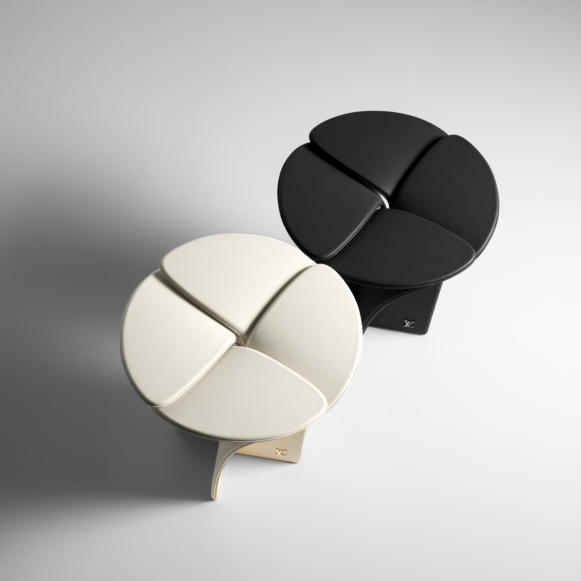 Blossom Stool By Tokujin Yoshioka Ash Wood in Trunks, Travel and Home