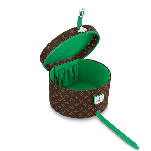 Boîte Chapeau 30 Macassar Vert Monogram Macassar in Trunks, Travel and Home's Trunks and Boxes Boxes collections by Louis Vuitton (Product zoom)