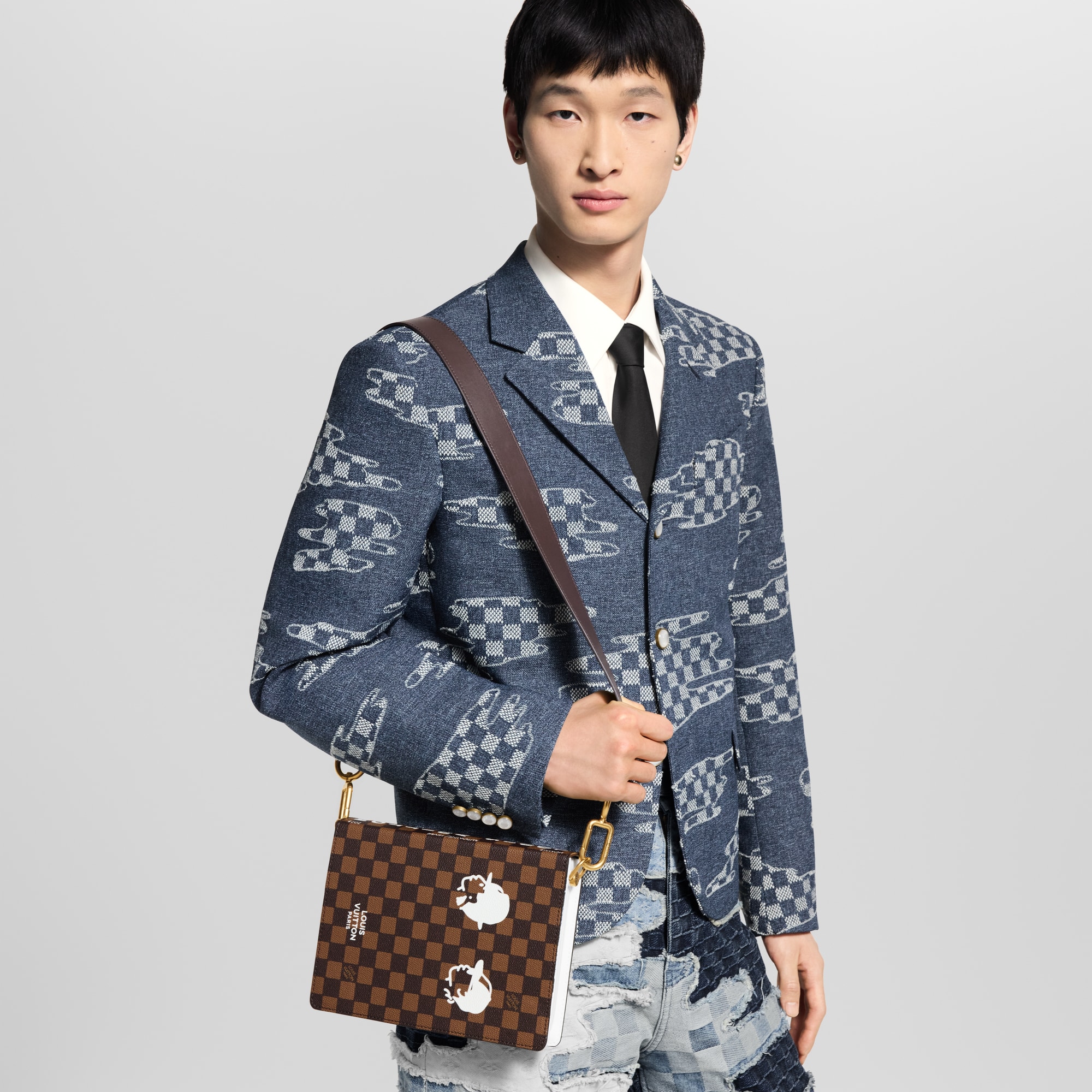 Book Messenger Damier Other in Bags and Small Leather Goods