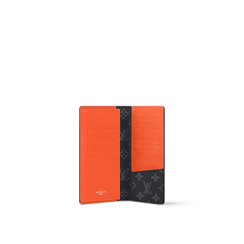 Brazza Wallet Monogram Eclipse in Bags and Small Leather Goods's Men Small Leather Goods Compact & Long Wallets collections by Louis Vuitton (Product zoom)