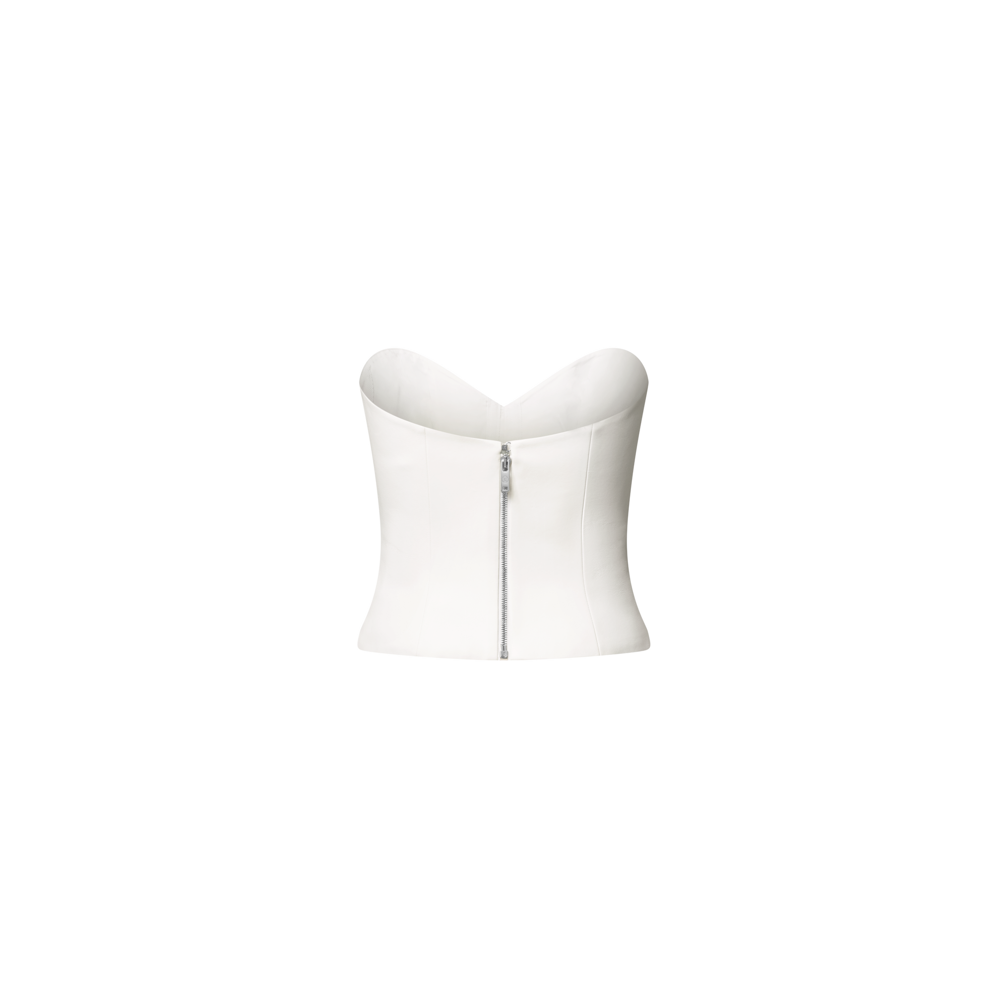 Bustier Leather Top  in Women