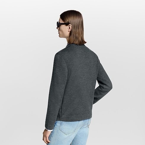 Cardigan With Pearly Embroidery in Men's Ready-to-Wear All Ready-to-Wear collections by Louis Vuitton (Product zoom)