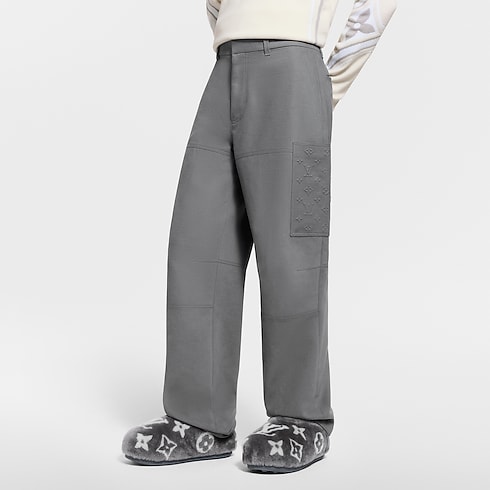 Cashmere Mix Cargo Pants in Men's Ready-to-Wear Pants collections by Louis Vuitton (Product zoom)