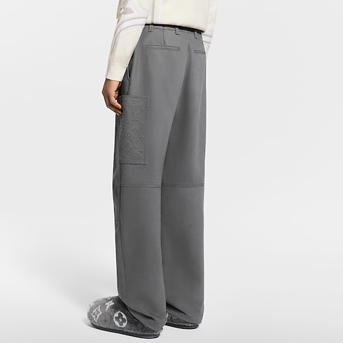 Cashmere Mix Cargo Pants in Men's Ready-to-Wear Pants collections by Louis Vuitton (Product zoom)