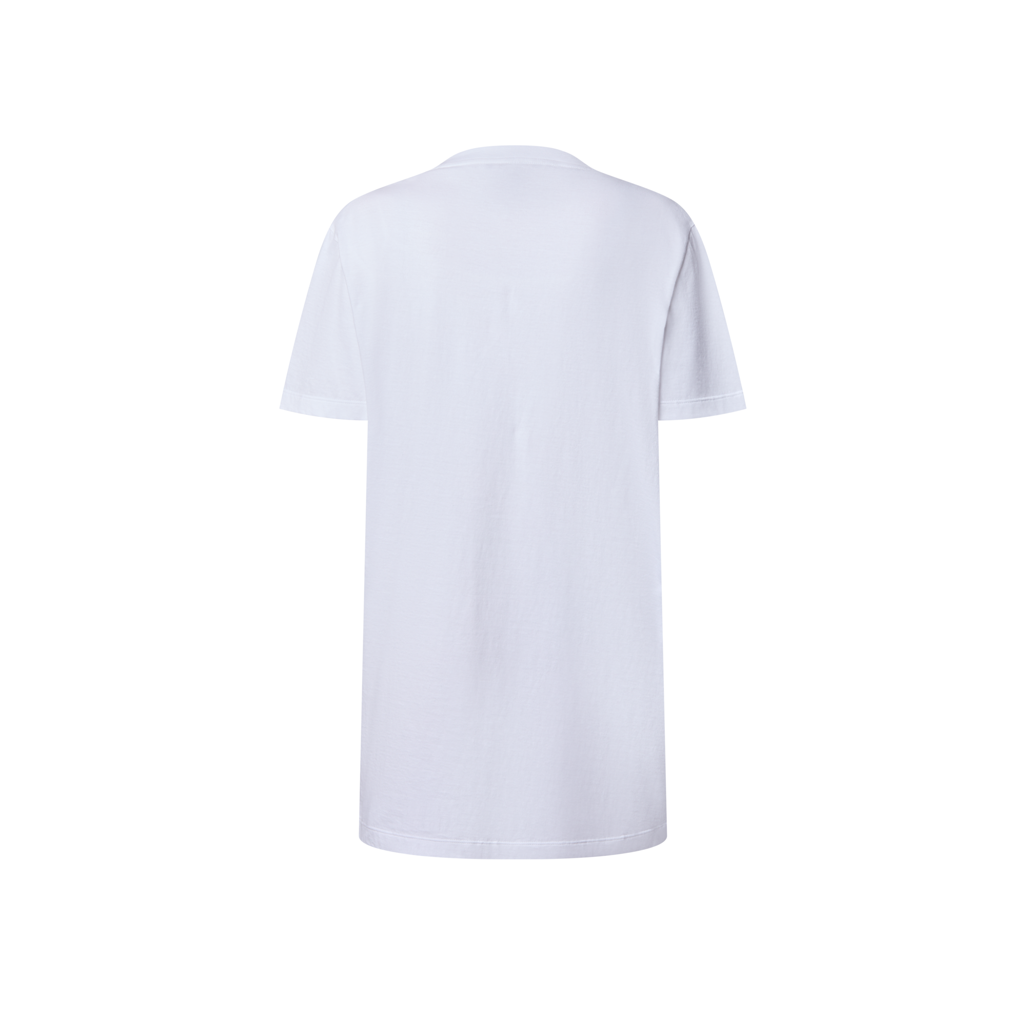 Cat Stamp T-Shirt Dress  in Women