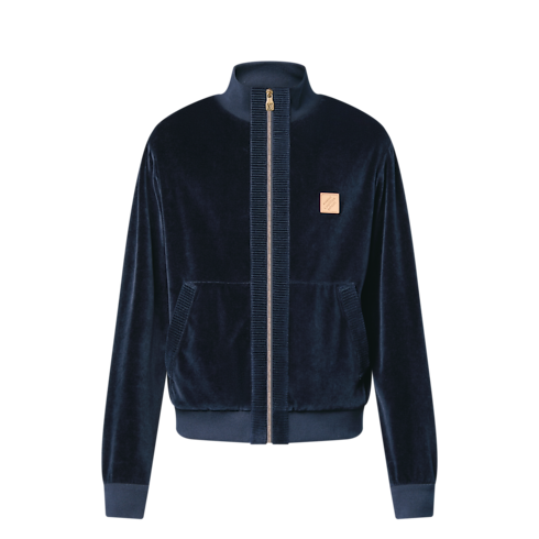 Chic Velvet Track Top in Men's Ready-to-Wear All Ready-to-Wear collections by Louis Vuitton (Product zoom)