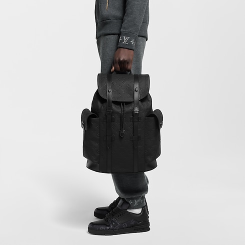 Christopher MM Monogram Taurillon Leather LG - G90 in Men's Bags All Bags For Men collections by Louis Vuitton (Product zoom)