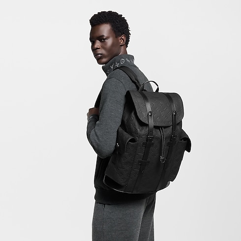 Christopher MM Monogram Taurillon Leather LG - G90 in Men's Bags All Bags For Men collections by Louis Vuitton (Product zoom)