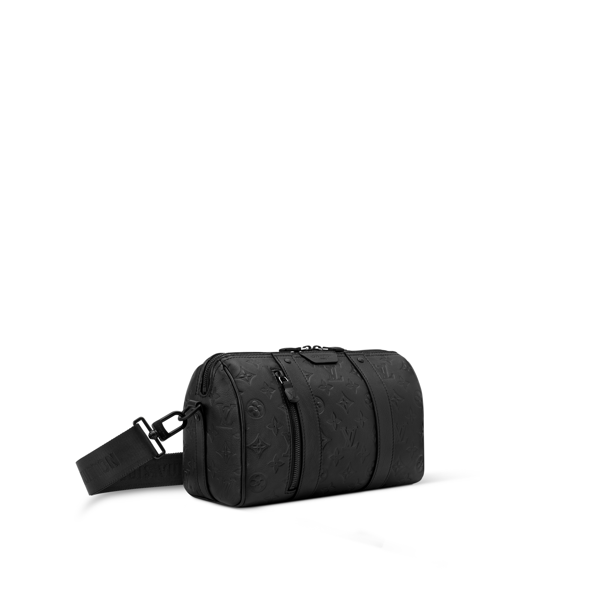 City Keepall Monogram Shadow Leather in Bags and Small Leather Goods