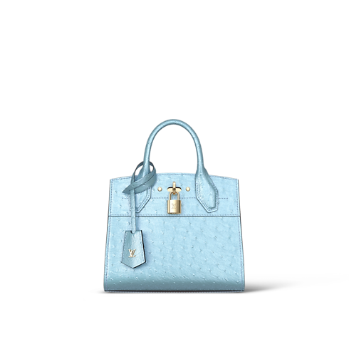 City Steamer Mini Nm Autruche in Women's Handbags Exotic Leather Bags collections by Louis Vuitton (Product zoom)