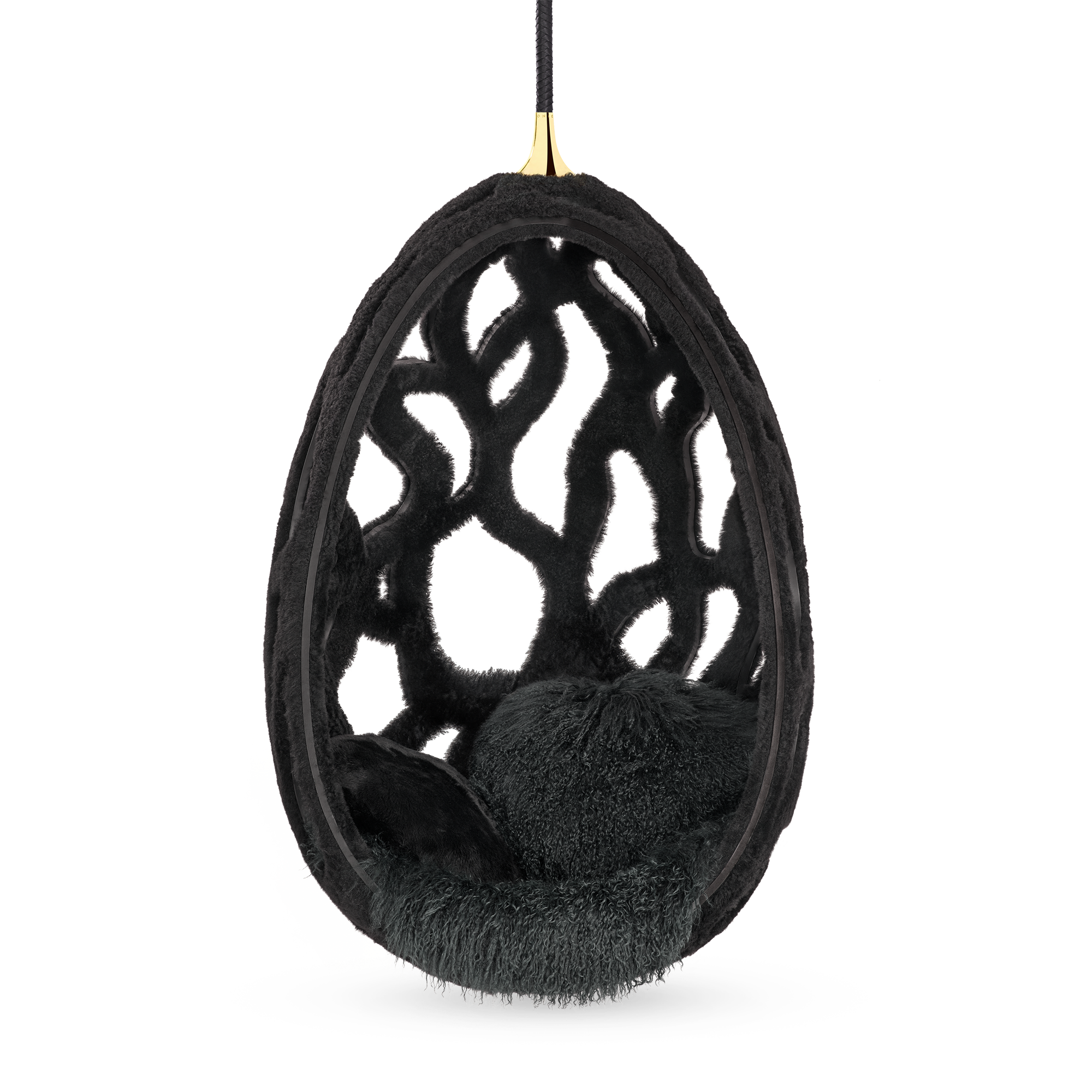 Cocoon Fur By Campana Brothers Fur in Trunks, Travel and Home