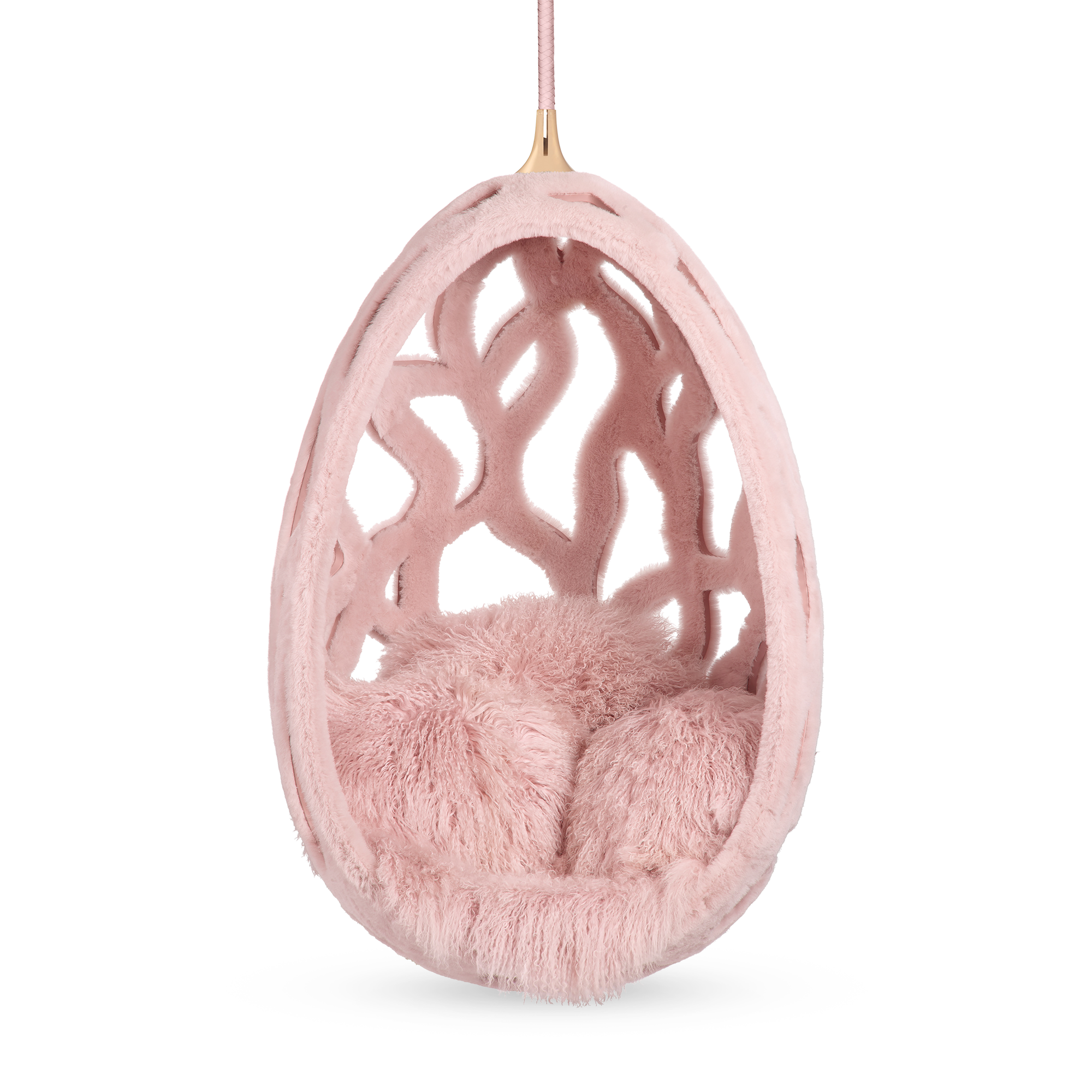 Cocoon Fur By Fernando & Humberto Campana Fur in Trunks, Travel and Home