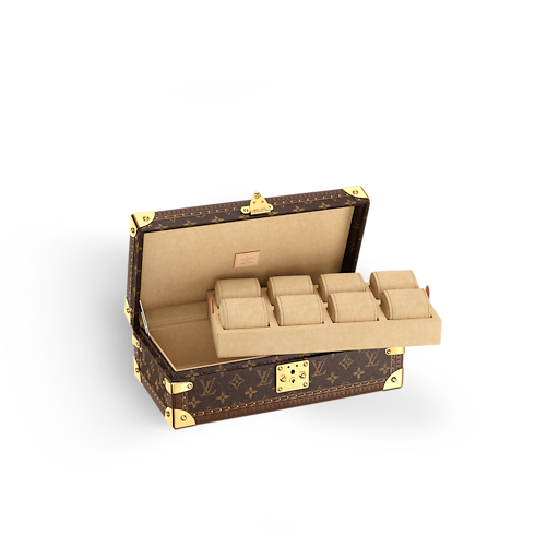 Coffret 8 Montres Monogram Canvas in Les Extraordinaires's Hardsided Boxes collections by Louis Vuitton (Product zoom)