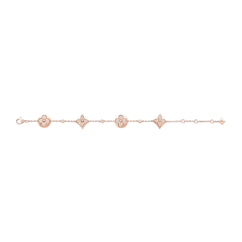 Color Blossom BB Multi-Motifs Bracelet, Pink Gold And Diamonds in Jewellery's Categories All Fine Jewellery collections by Louis Vuitton (Product zoom)