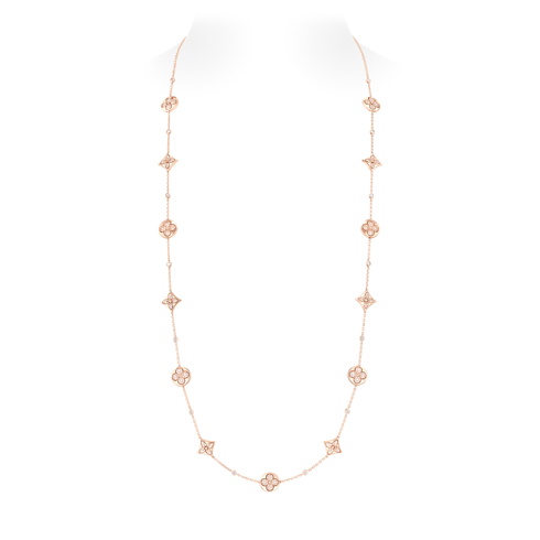 Color Blossom BB Sautoir, Pink Gold And Diamonds in Jewellery's Categories All Fine Jewellery collections by Louis Vuitton (Product zoom)