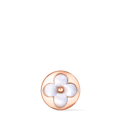 Color Blossom BB Sun Ear Stud, Pink Gold and White Mother-of-Pearl - Per Unit in Jewellery's Categories All Fine Jewellery collections by Louis Vuitton (Product zoom)