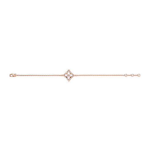 Color Blossom Star Bracelet, Pink Gold And White Mother-Of-Pearl in Jewellery's Categories All Fine Jewellery collections by Louis Vuitton (Product zoom)