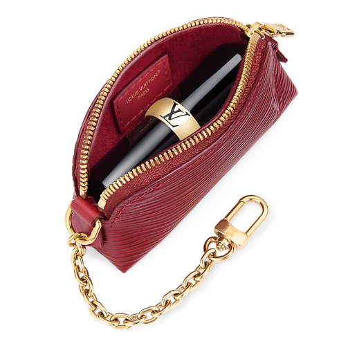 Cosmetic Lipstick Pouch Epi in Women's Wallets and Small Leather Goods All Wallets and Small Leather Goods for Women collections by Louis Vuitton (Product zoom)