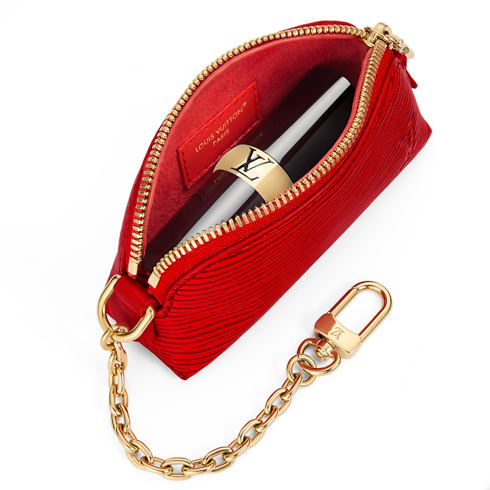 Cosmetic Lipstick Pouch Epi in Women's Wallets and Small Leather Goods All Wallets and Small Leather Goods for Women collections by Louis Vuitton (Product zoom)