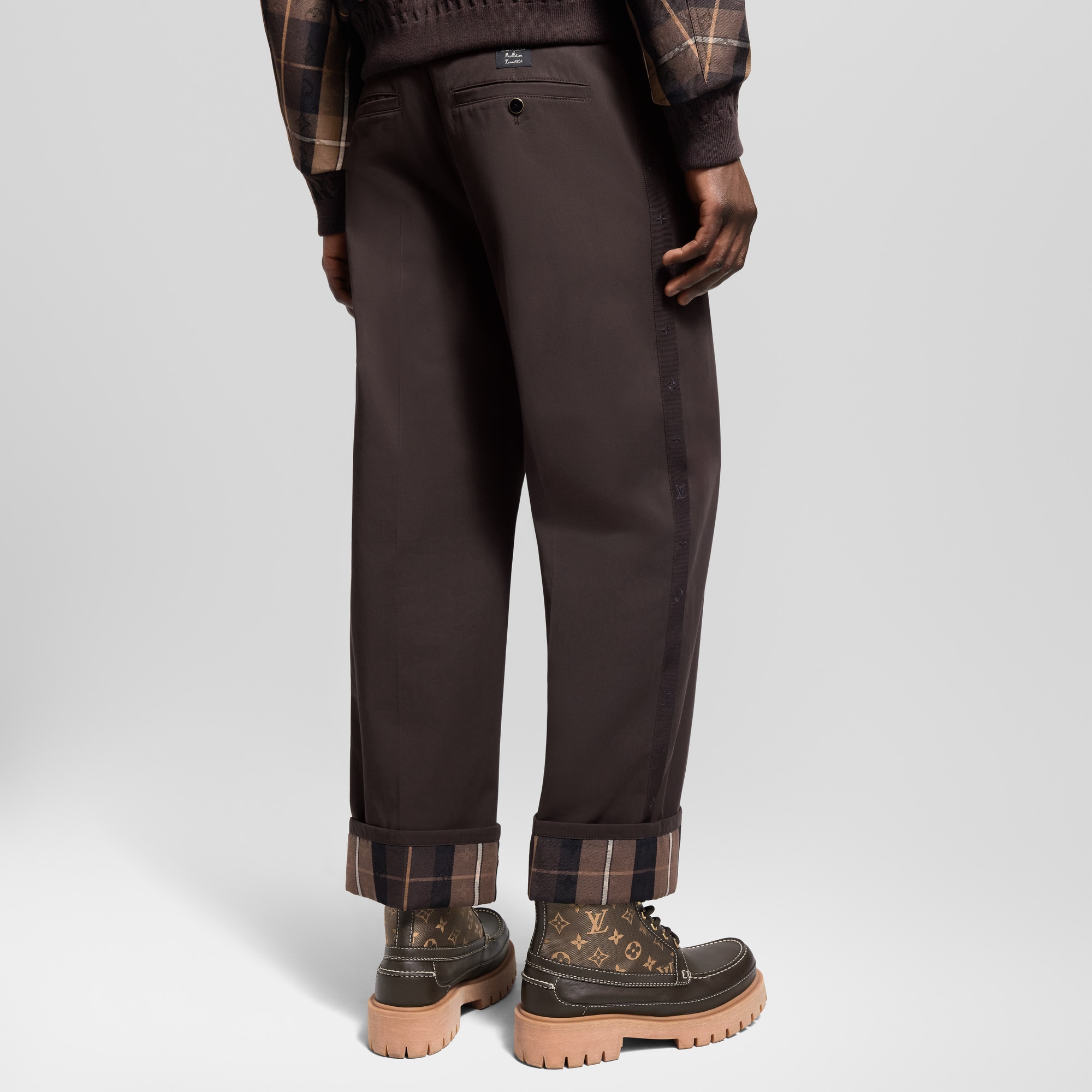 Cropped Chino Pants  in Men