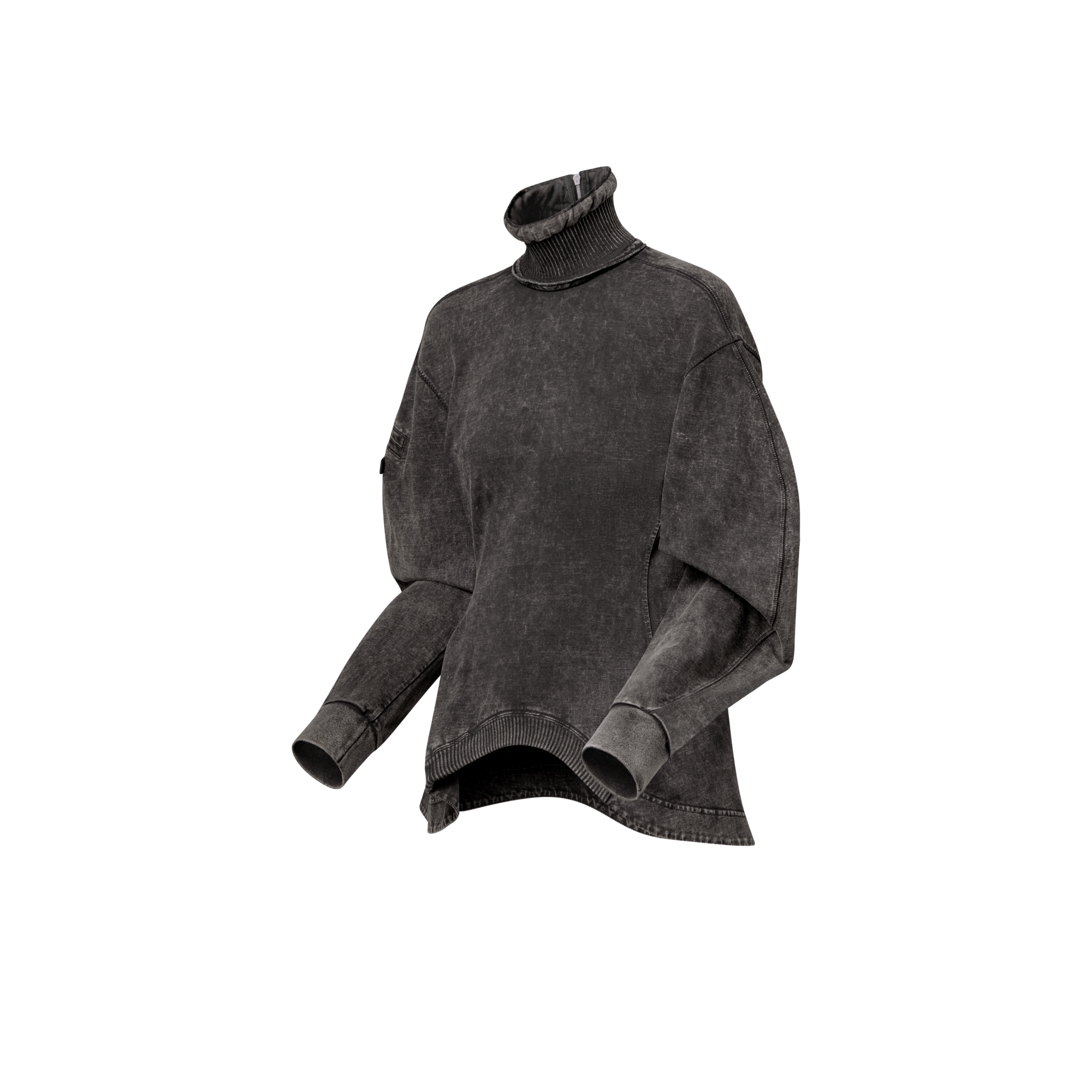 Curve Hem Sweater  in Women