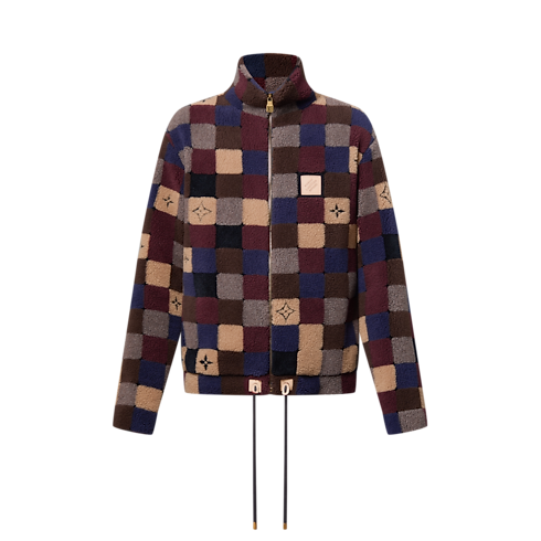Damier Fleece Blouson in Men's Ready-to-Wear All Ready-to-Wear collections by Louis Vuitton (Product zoom)
