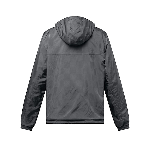 Damier Jacquard Reversible Nylon Windbreaker in Men's Ready-to-Wear Outerwear and Coats collections by Louis Vuitton (Product zoom)