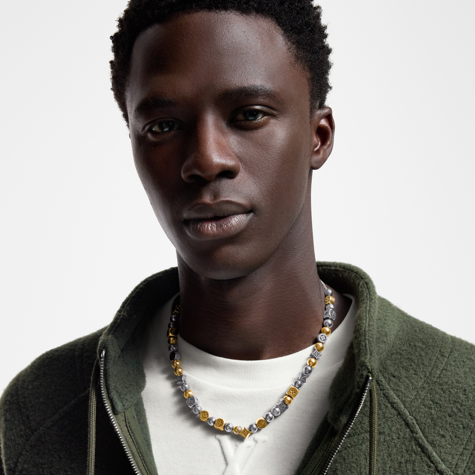 Damier Party Necklace . in Men