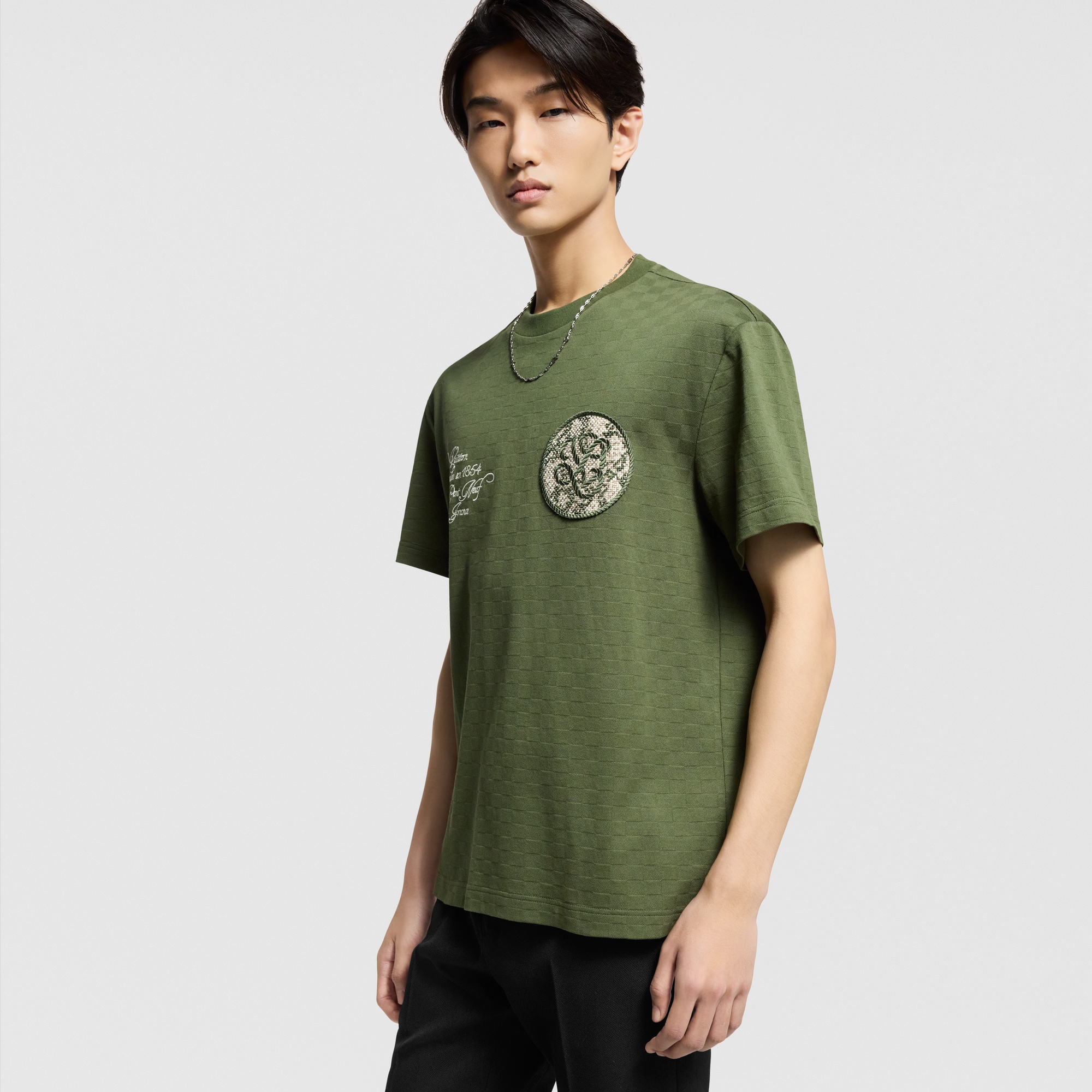 Damier Pique T-Shirt  in Men