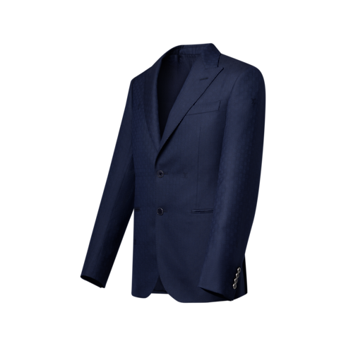Damier Single-Breasted Pont Neuf Jacket in Men's Ready-to-Wear Blazers and Jackets collections by Louis Vuitton (Product zoom)