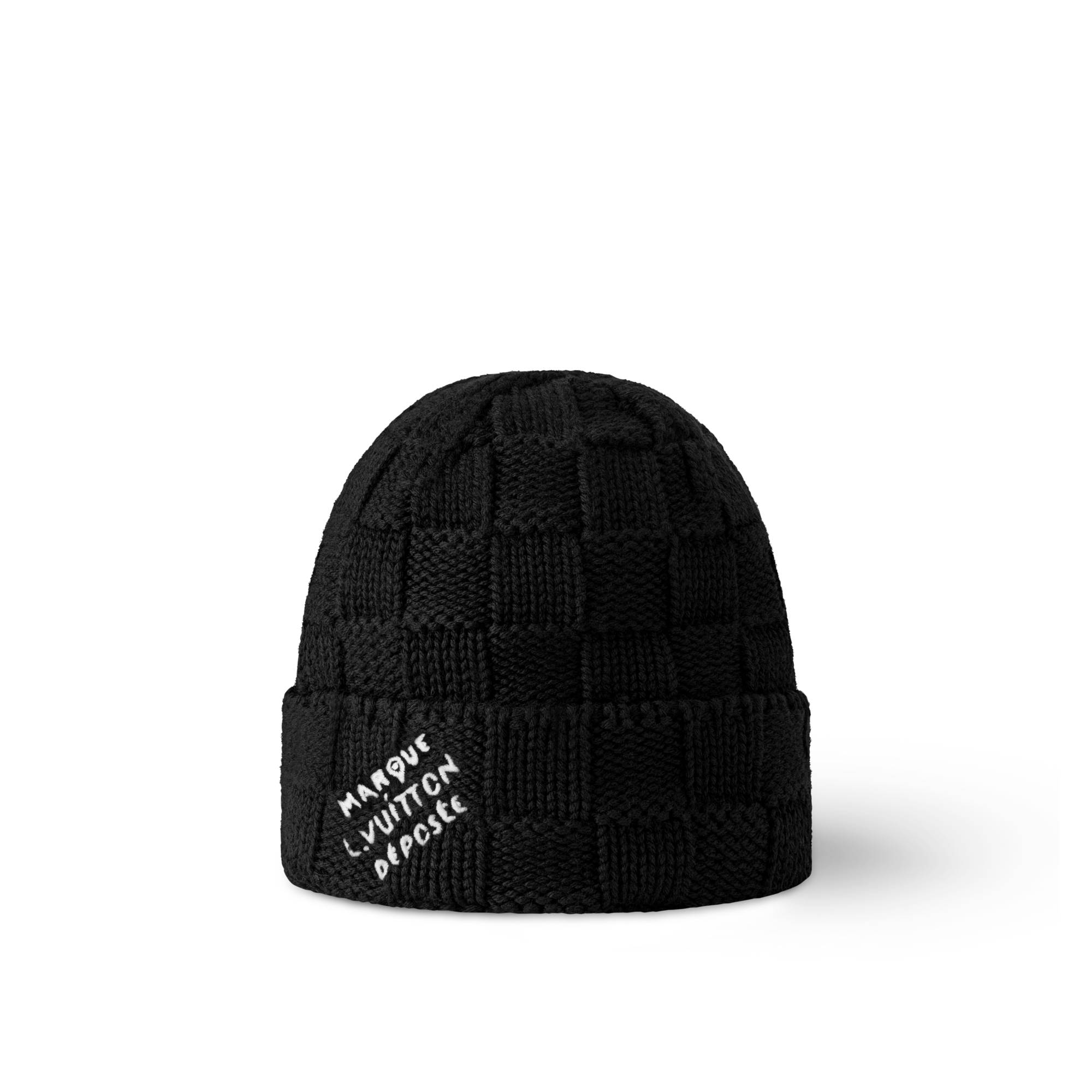 Damier Snug Beanie . in Men