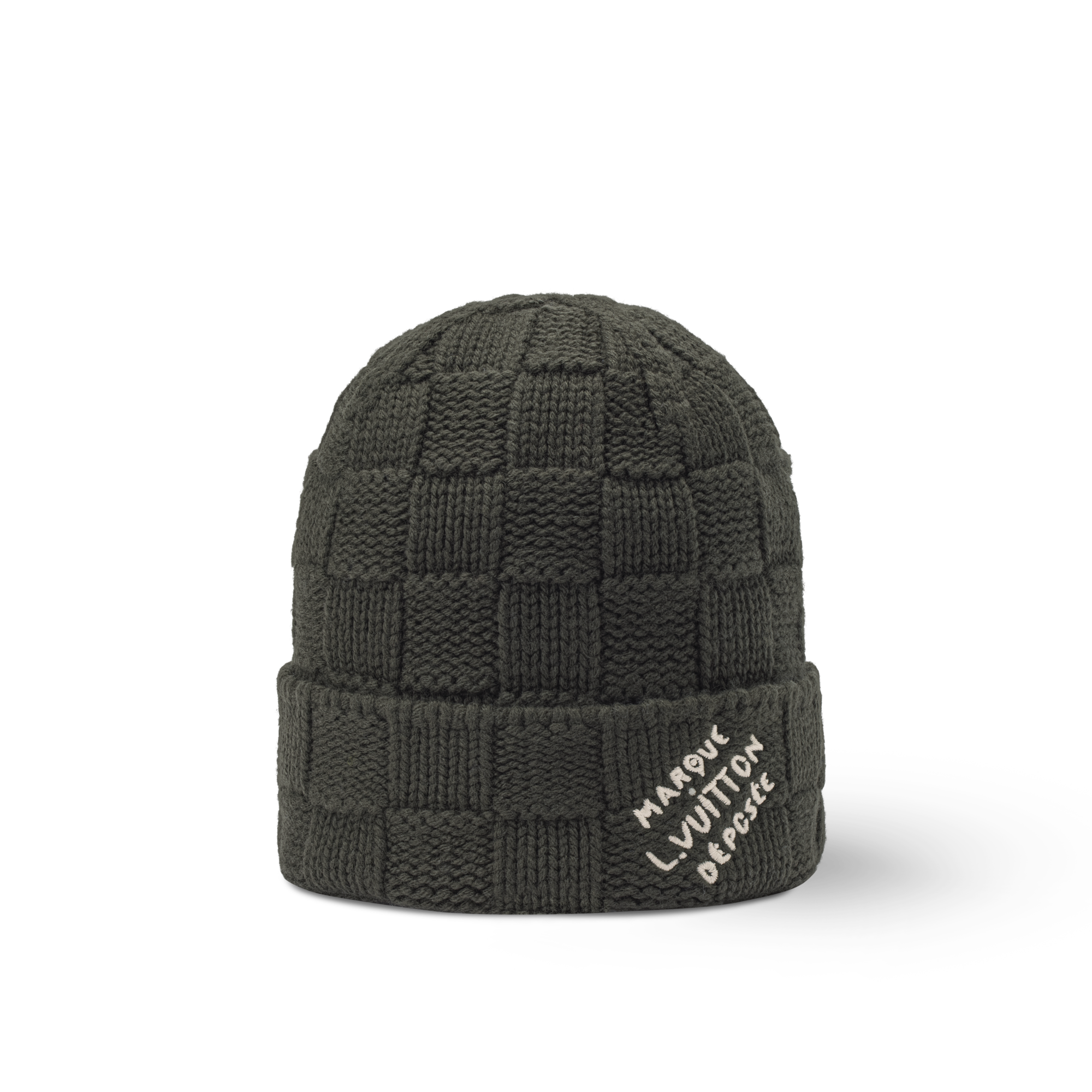 Damier Snug Beanie . in Men