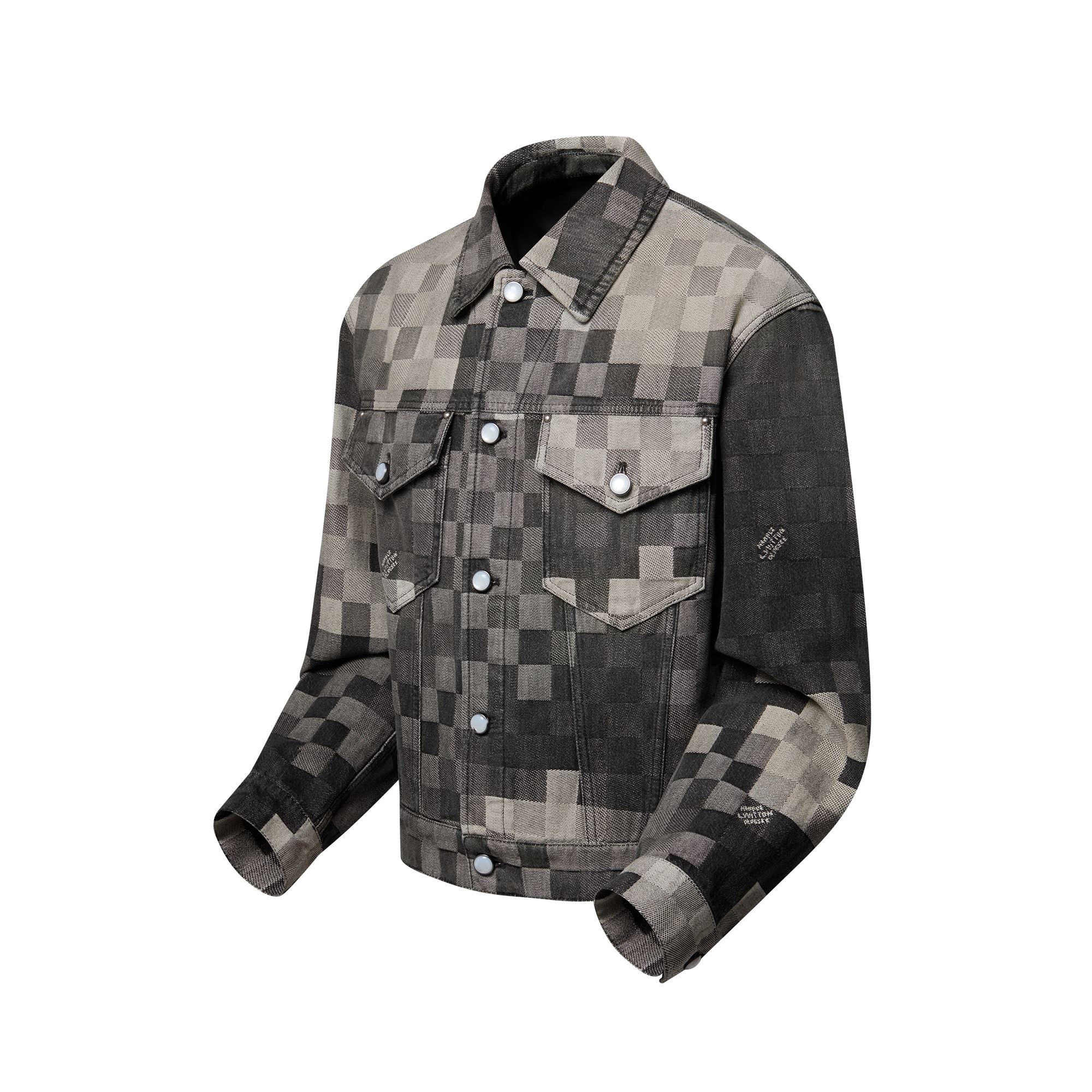 Damoflage Classic Denim Jacket  in Men