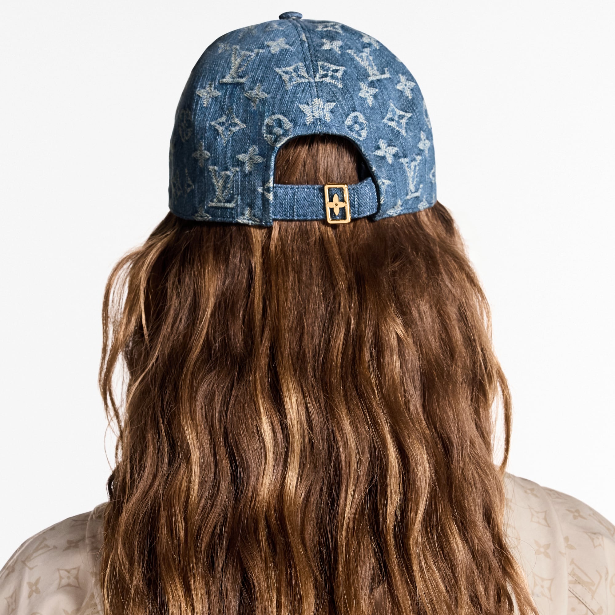 Denim Cap . in Women