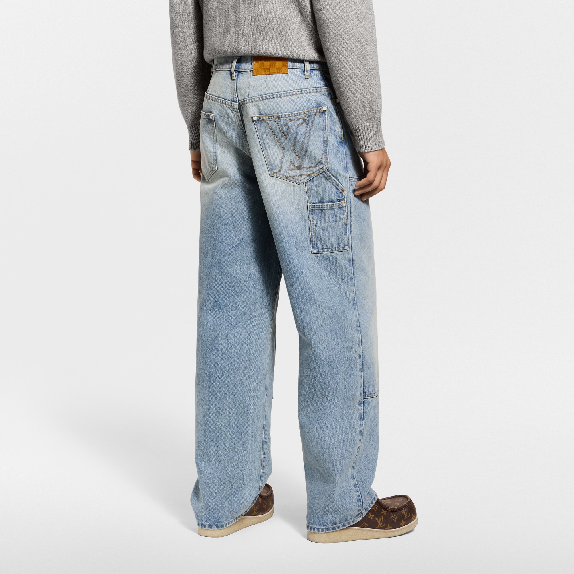 Denim Carpenter Pants  in Men