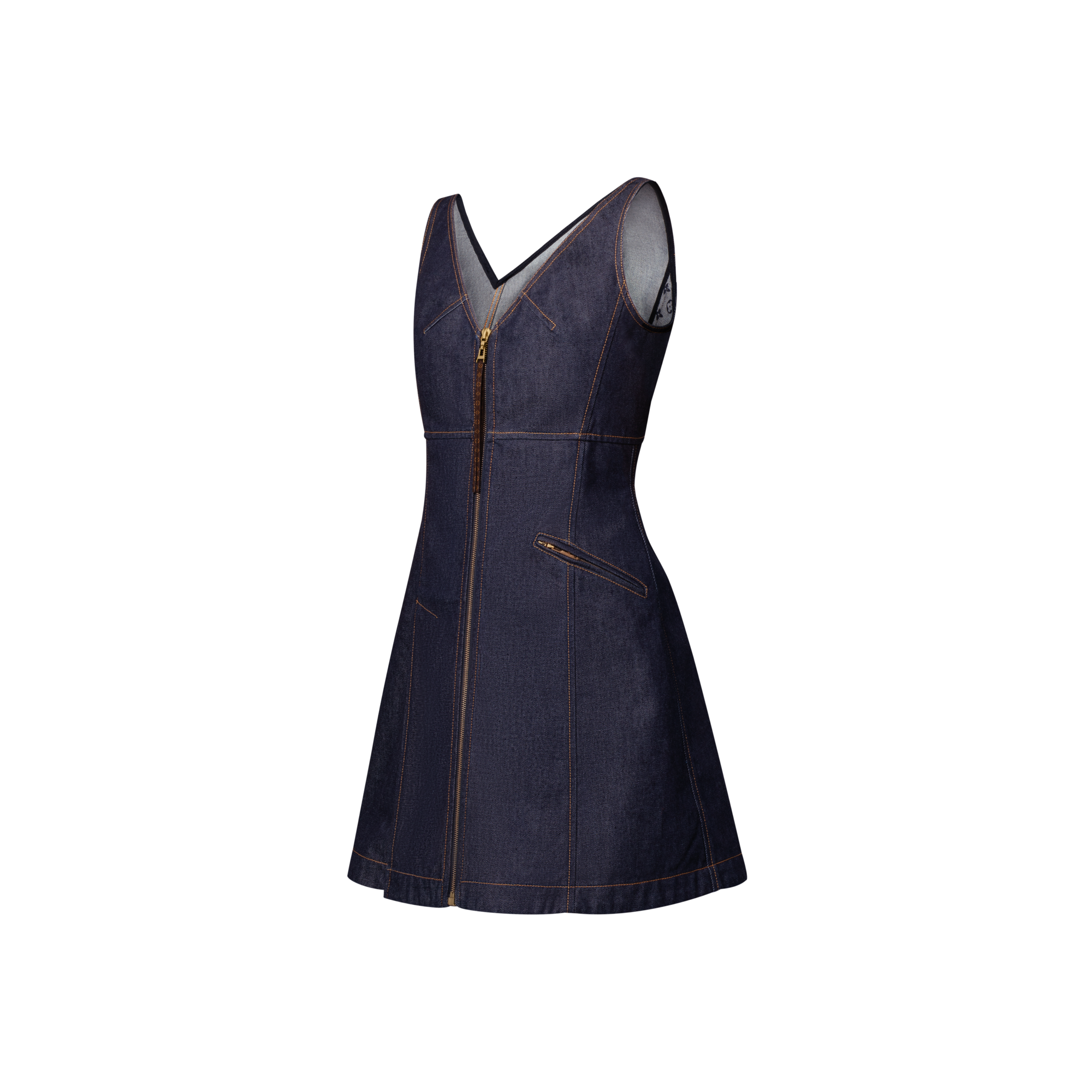 Denim Mini Dress  in Women
