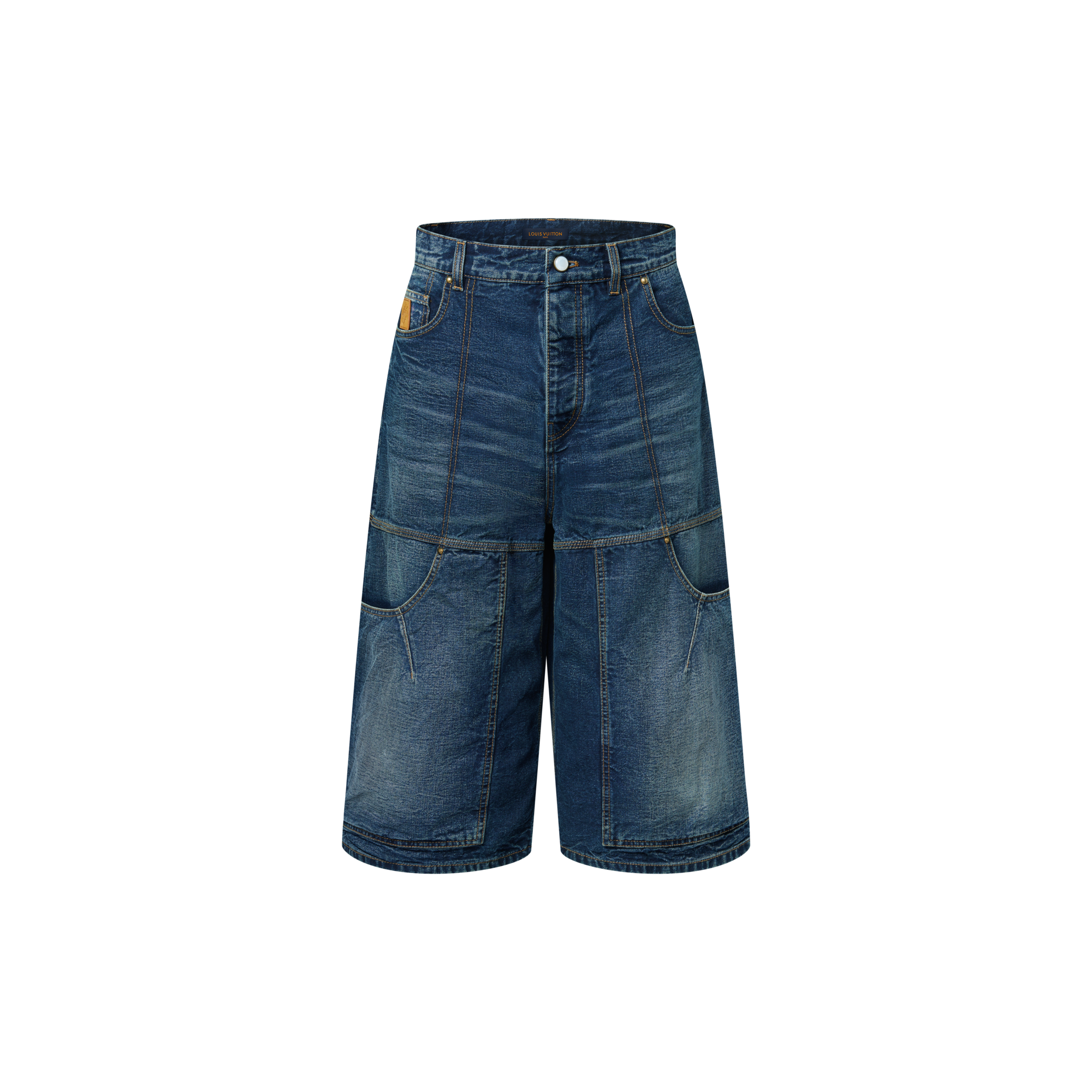 Denim Workwear Shorts  in Men