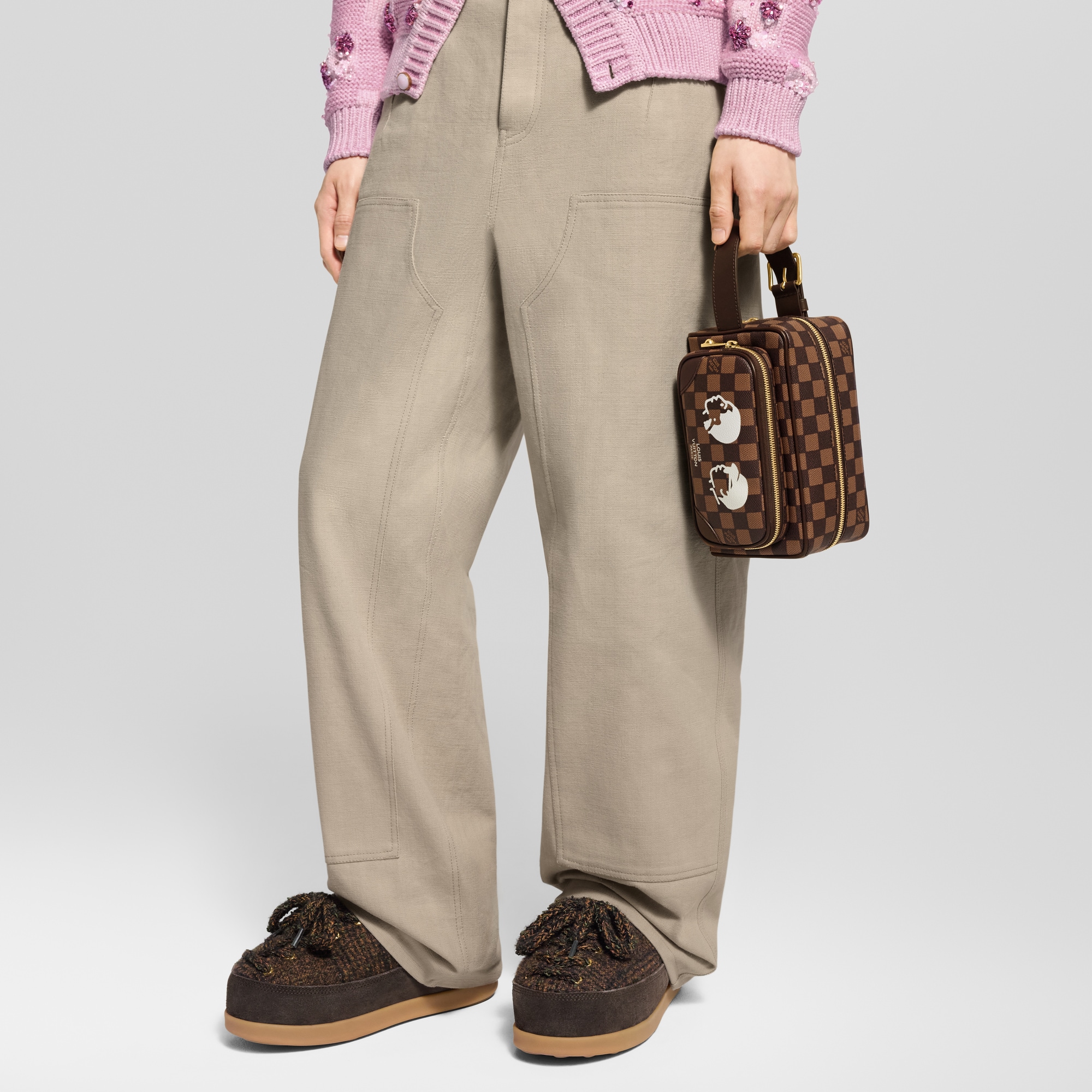 Dopp Kit Damier Ebene in Men